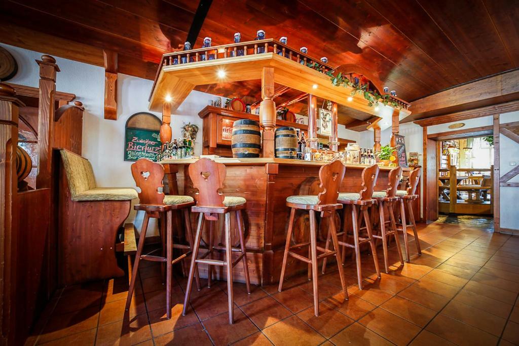 Brauerei Zwoenitz Hotel Eksteriør billede