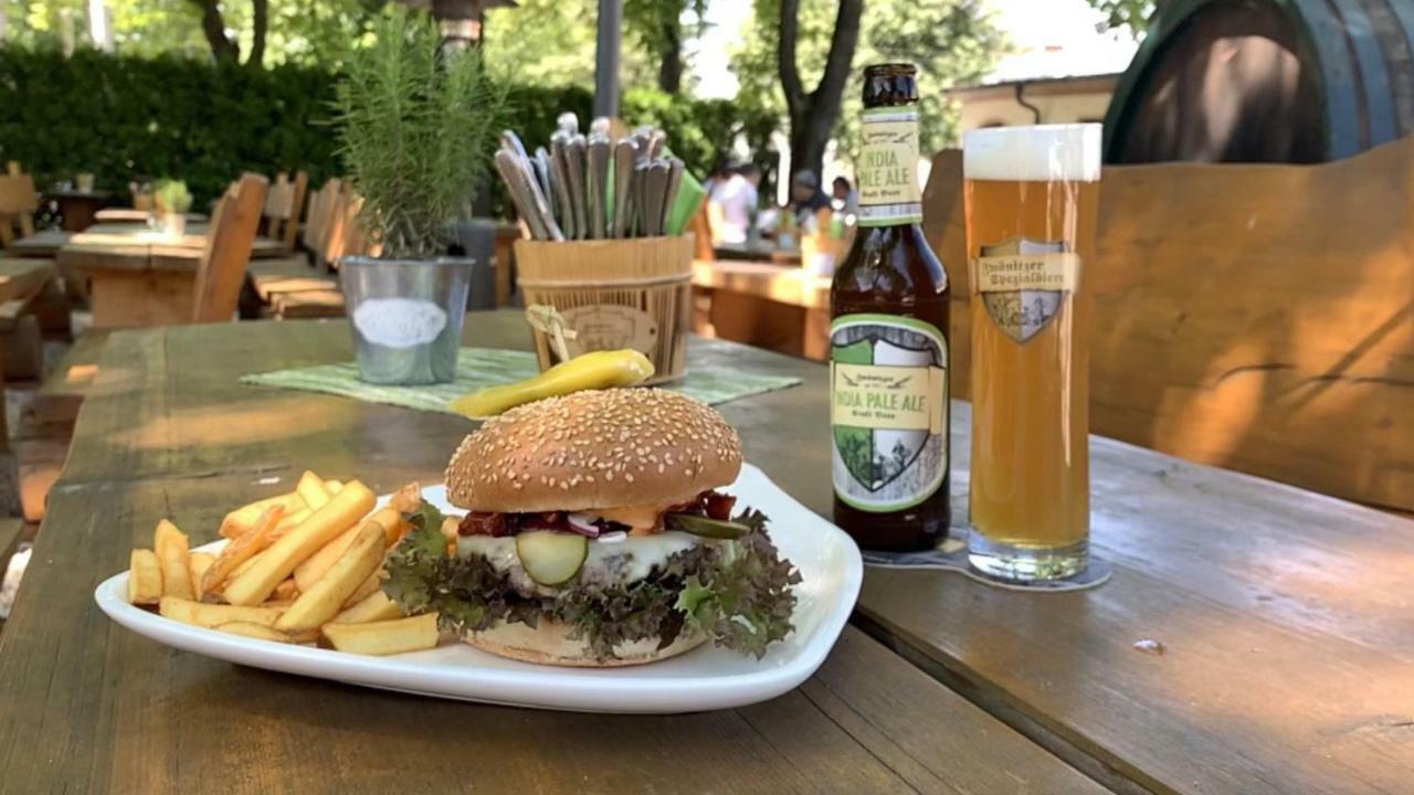 Brauerei Zwoenitz Hotel Eksteriør billede
