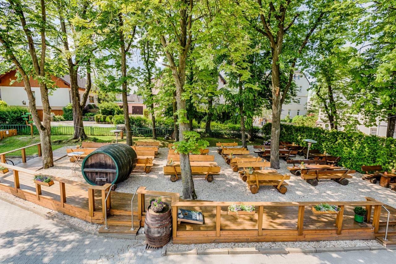 Brauerei Zwoenitz Hotel Eksteriør billede