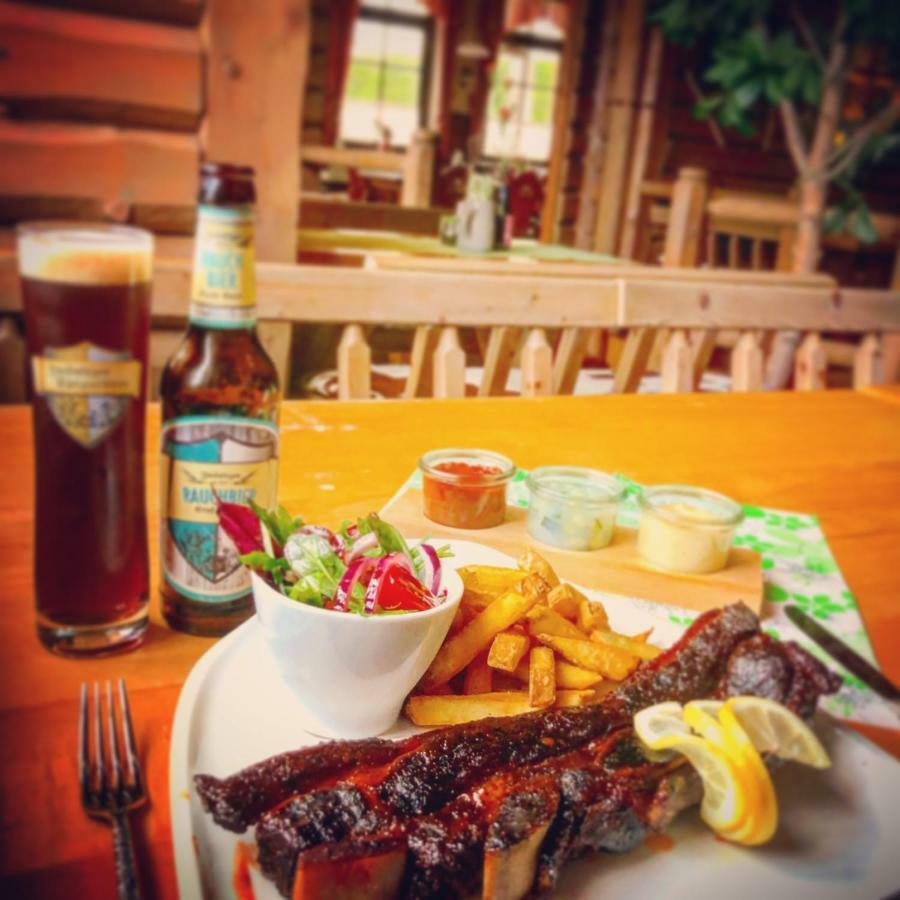 Brauerei Zwoenitz Hotel Eksteriør billede